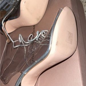 Gianvito Rossi helmet silver